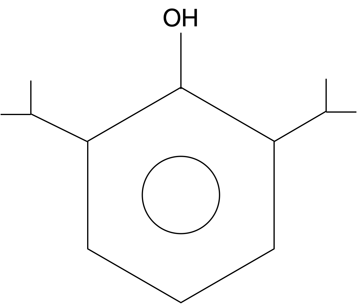 Propofol molecule